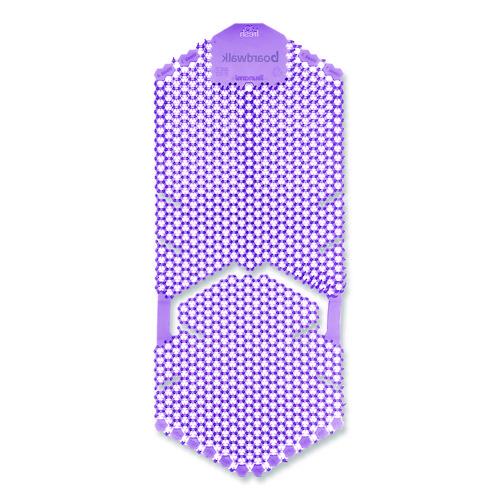 Image of Boardwalk® TSU-P-006I006I-11-AAS80 Vertical Urinal Screen, Lavender Scent, Purple, 5.22 oz, 6/Carton