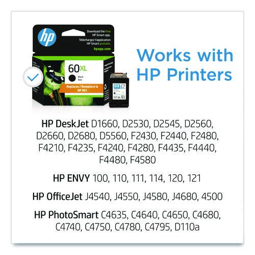 Image of HP CC641WN#140 HP 60xl, (cc641wn) High-Yield Black Original Ink Cartridge