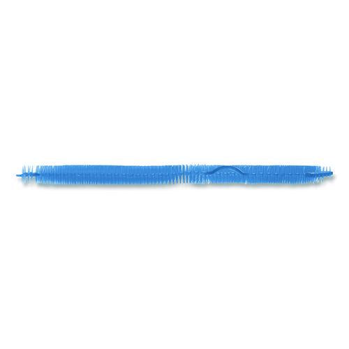 Image of Boardwalk® TSU-P-006I006I-06-AAS80 Vertical Urinal Screen, Cotton Blossom Scent, Blue, 5.22 oz, 6/Carton
