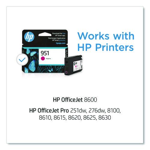 Image of HP CN051AN#140 HP 951, (cn051an) Magenta Original Ink Cartridge