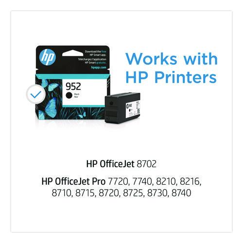 Image of HP F6U15AN#140 HP 952, (f6u15an) Black Original Ink Cartridge