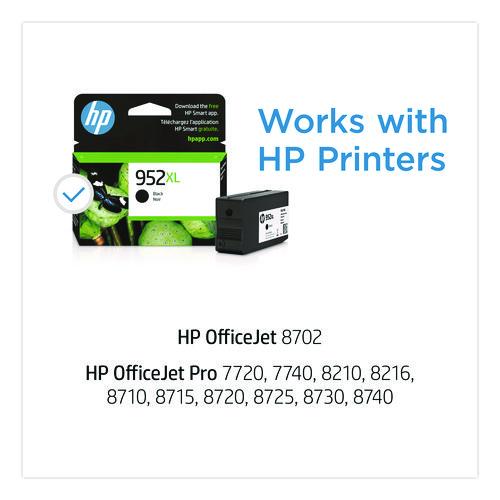 Image of HP F6U19AN#140 HP 952xl, (f6u19an) High-Yield Black Original Ink Cartridge