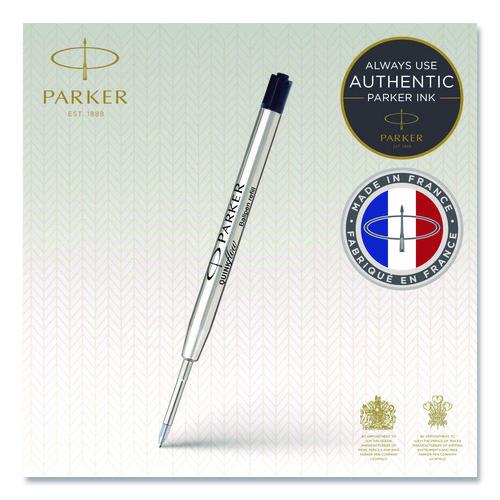 Image of Parker® 1950367 Refill For Parker Ballpoint Pens, Fine Conical Tip, Black Ink