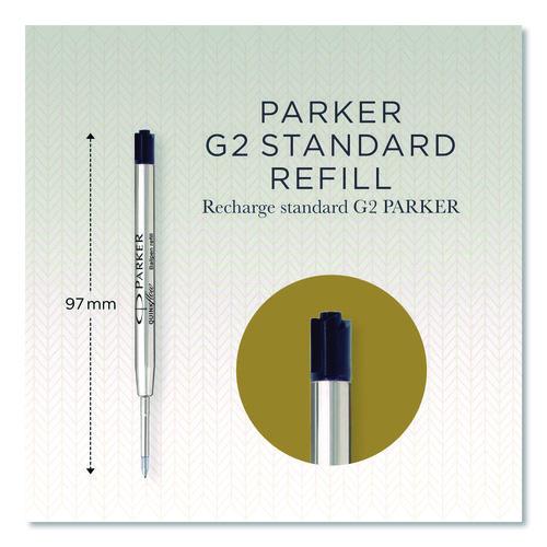 Image of Parker® 1950367 Refill For Parker Ballpoint Pens, Fine Conical Tip, Black Ink