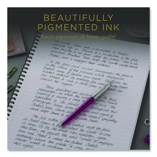 Image of Parker® 1950367 Refill For Parker Ballpoint Pens, Fine Conical Tip, Black Ink