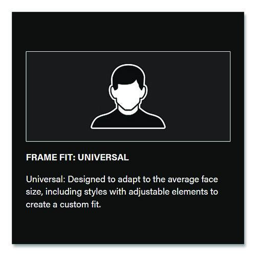 Image of BoutonÂ® Zenon Z12 Rimless Indoor/Outdoor Optical Eyewear, Anti-Fog, Scratch-Resistant, Clear Lens, Black Temples