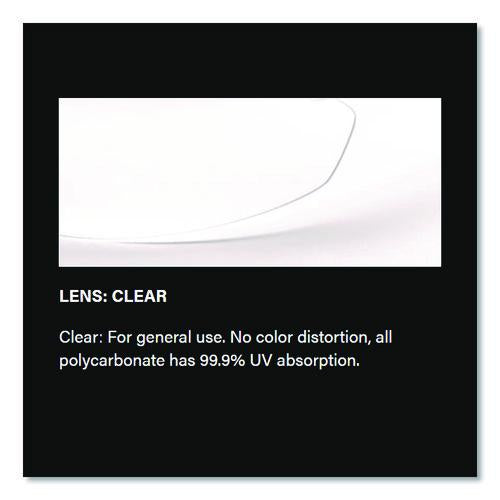 Image of Bouton® 250-09-0000 Zenon Z-Lyte Safety Glasses, Frameless, Clear Single Lens