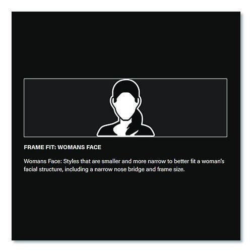 Image of Bouton® 250-10-0904 Eva Optical Safety Glasses, Frameless, Pink Single Lens