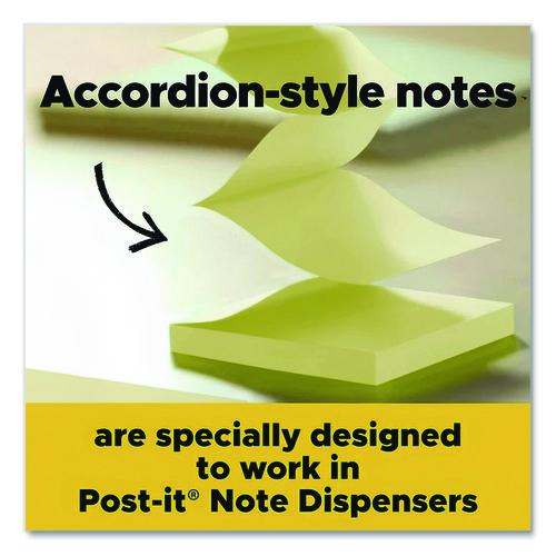 Image of Post-it® Dispenser Notes R330-18CTCP Original Pop-up Refill Cabinet Pack, 3" x 3", Poptimistic Collection Colors, 100 Sheets/Pad, 18 Pads/Pack