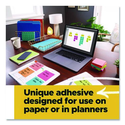 Image of Post-it® Dispenser Notes R330-18CTCP Original Pop-up Refill Cabinet Pack, 3" x 3", Poptimistic Collection Colors, 100 Sheets/Pad, 18 Pads/Pack