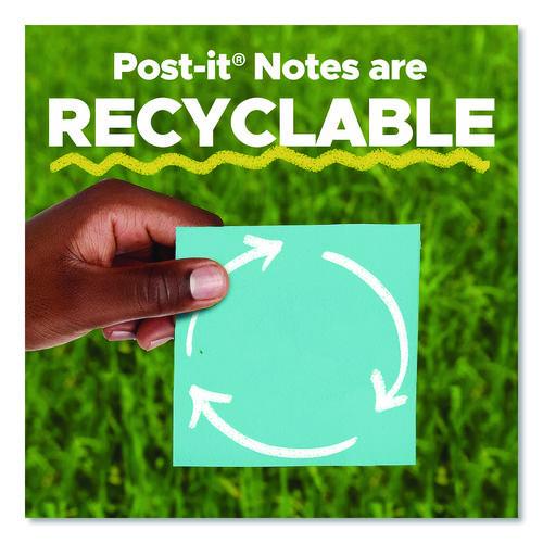 Image of Post-it® Dispenser Notes R330-18CTCP Original Pop-up Refill Cabinet Pack, 3" x 3", Poptimistic Collection Colors, 100 Sheets/Pad, 18 Pads/Pack