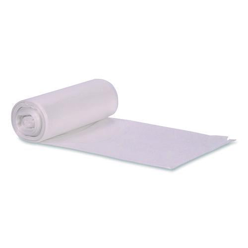 Image of AccuFit® H5645TC RC1 Linear Low Density Can Liners with AccuFit Sizing, 23 gal, 0.9 mil, 28" x 45", Clear, 50 Bags/Box, 6 Boxes/Carton