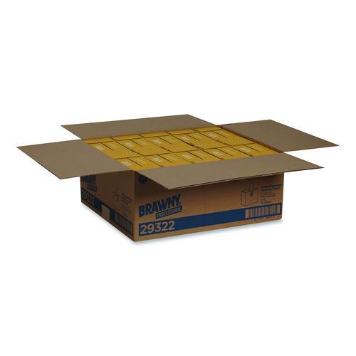 Image of Brawny® Professional 29322 Heavyweight HEF Disposable Shop Towels, 9 x 12.5, White, 176/Box, 10 Box/Carton