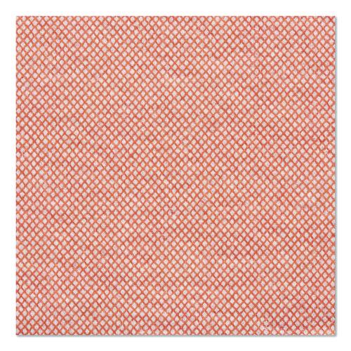 Image of Brawny® Professional 20067 goRag Premium All-Purpose DRC Roll Wipers, 10" x 250 ft, Orange, 6/Carton