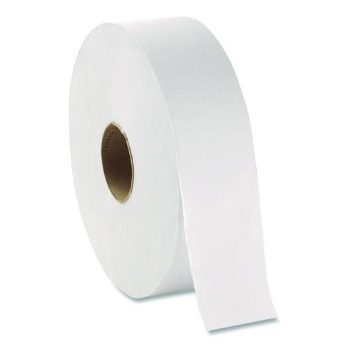 Image of Georgia Pacific® Professional 2172114 White Jumbo Bathroom Tissue, Septic Safe, 2-Ply, 3.5" x 1,000 ft, 4 Rolls/Carton