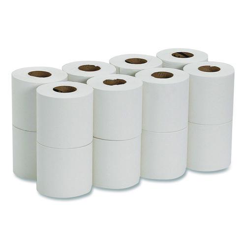 Image of Georgia Pacific® Professional 19516 SofPull Mini Centerpull Bath Tissue, Septic Safe, 2-Ply, White, 500 Sheets/Roll, 16 Rolls/Carton