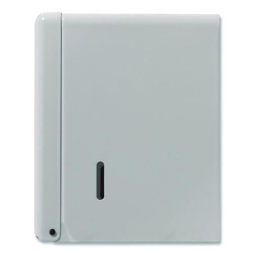 Image of Georgia Pacific® Professional 56701 Space Saver Singlefold Towel Dispenser, Steel, 11.63 X 6.63 X 8.13, White