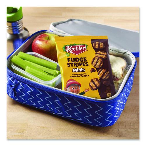 Image of Keebler® 027800262728 Mini Cookies, Fudge Stripes, 2 oz Pouch, 36/Box