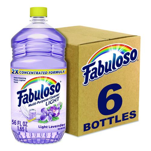 Image of Fabuloso® 61045945 Multi-Use Cleaner, Light Lavender Scent, 56 oz Bottle, 6/Carton