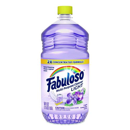 Image of Fabuloso® 61045945 Multi-Use Cleaner, Light Lavender Scent, 56 oz Bottle, 6/Carton