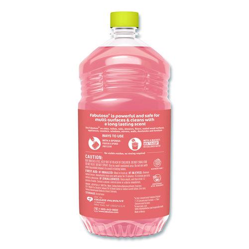 Image of Fabuloso® 61046751 Multi-Use Cleaner, Peach Scent, 56 oz Bottle, 6/Carton