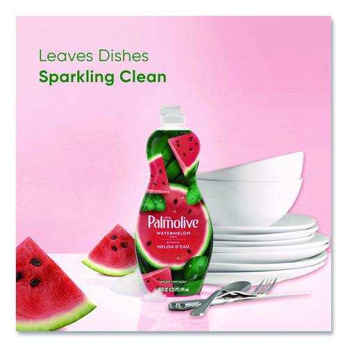 Image of Ultra Palmolive® 61047428 Dishwashing Liquid, Watermelon Scent, 20 oz Bottle, 9/Carton
