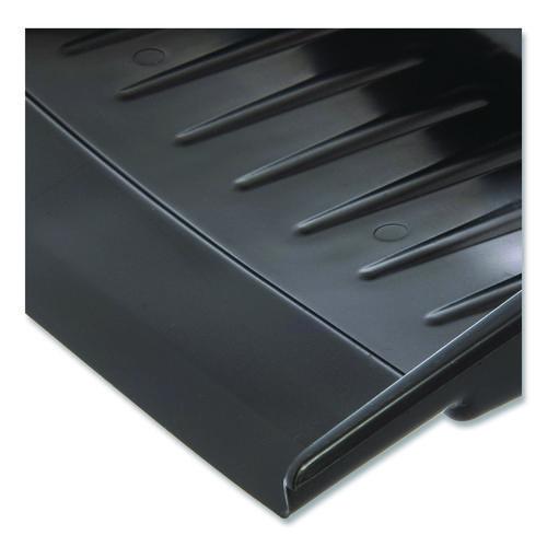 Image of Carlisle 36143703 Flo-Pac Flexible Plastic Dustpan, 8 x 12, Plastic, Black