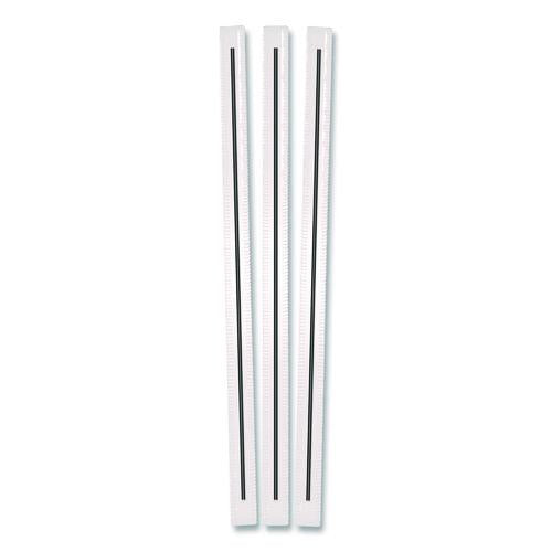 Image of Berkley Square BEP89378 Wrapped Polypropylene Stirrers, 7.75", Black, 500/Box