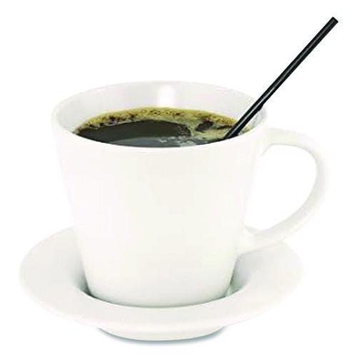 Image of Berkley Square BEP89378 Wrapped Polypropylene Stirrers, 7.75", Black, 500/Box