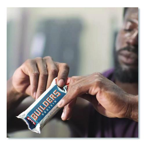Image of CLIF® Bar CCC160041 Builders Protein Bar, Chocolate Peanut Butter, 2.4 Oz Bar, 12 Bars/box