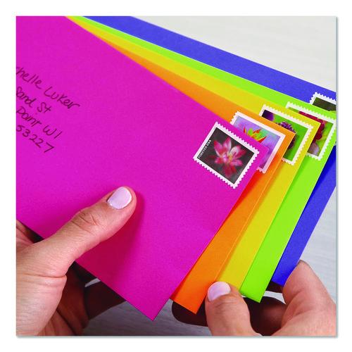 Image of Astrobrights® 92109 Bulk Envelopes, #10, Bankers Flap, Gummed Closure, Assorted Colors, 200/Pack