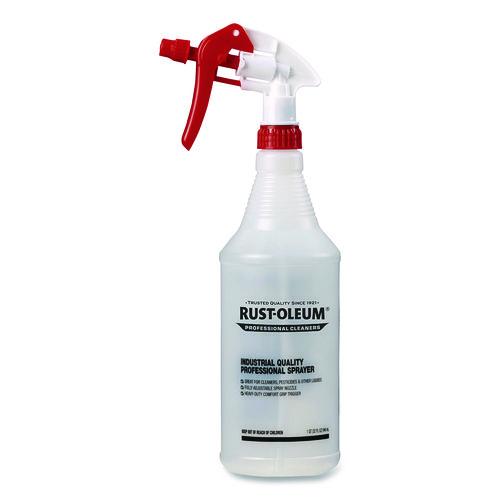 Image of Rust-Oleum® 394872 Empty Trigger Sprayer, 32 oz, Clear, 12/Carton