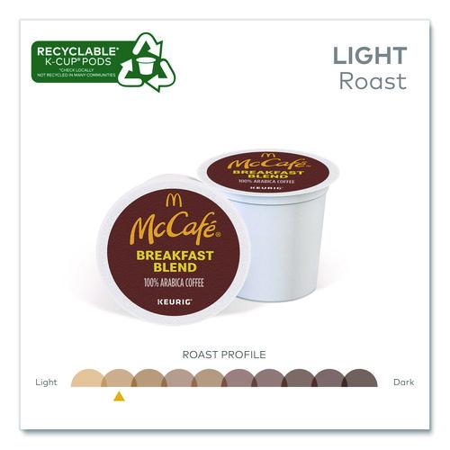 Image of McCafe® 5000358127 Breakfast Blend K-Cup, 24/bx