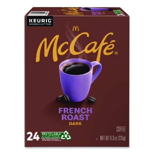 Image of McCafe® 5000358126 French Roast K-Cup, 24/bx