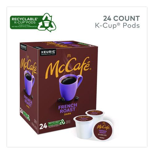 Image of McCafe® 5000358126 French Roast K-Cup, 24/bx