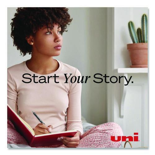 Image of uniballÂ® Refill For Signo Gel 207 Pens, Medium Conical Tip, Blue Ink, 2/pack