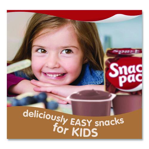 Image of Snack Pack® HUN55418 Pudding Cups, Chocolate, 3.5 Oz Cup, 48/carton