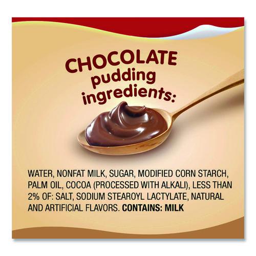 Image of Snack Pack® HUN55418 Pudding Cups, Chocolate, 3.5 Oz Cup, 48/carton