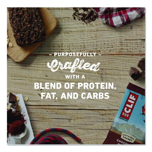 Image of CLIF® Bar CCC50180 Energy Bar, Chocolate Brownie, 2.4 Oz Bar, 12 Bars/box