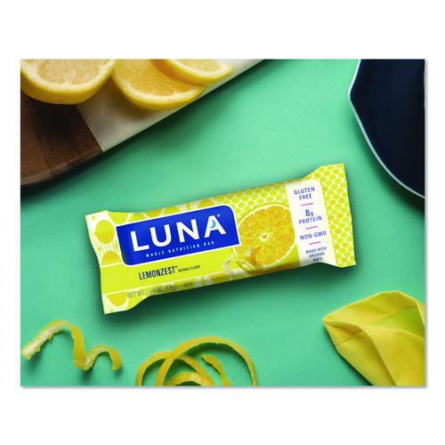 Image of LUNA® Bar CCC210004 Whole Nutrition Bar, Lemon Zest, 1.69 Oz Bar, 15 Bars/box
