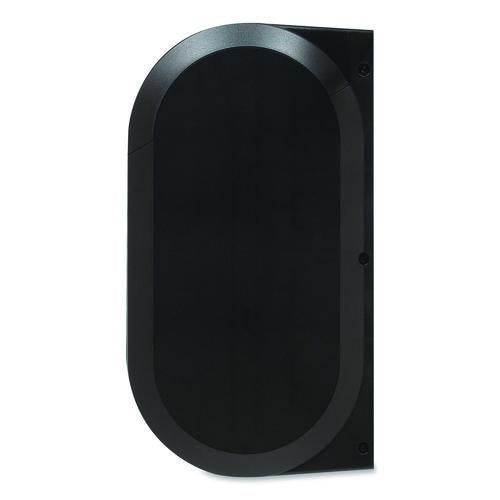 Image of Georgia Pacific® Professional 56790A Compact Vertical Double Roll Coreless Tissue Dispenser, 14.06 x 6.69 x 8.19, Black