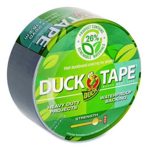 Image of Duck® 243066 Renewable Material Duck Tape, 1.88" x 20 yd, Silver