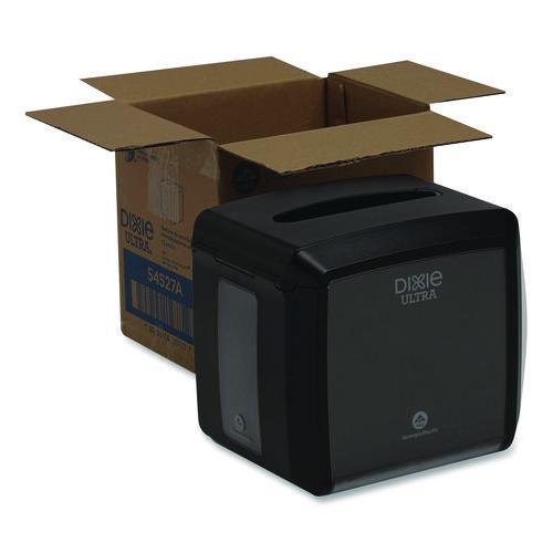 Image of DixieÂ® Tabletop Napkin Dispenser, 7.6 x 6.1 x 7.2, Black