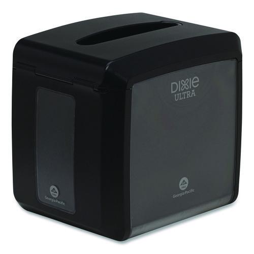 Image of DixieÂ® Tabletop Napkin Dispenser, 7.6 x 6.1 x 7.2, Black