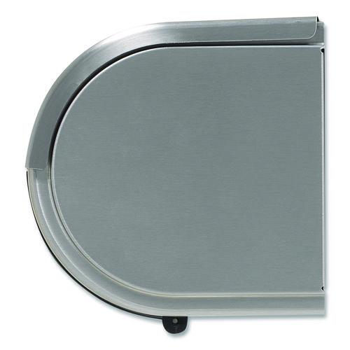 Image of Georgia Pacific® Professional 56798 Compact Coreless Side-by-Side Double Roll Tissue Dispenser, 10.13 x 6.75 x 7.13, Stainless Steel