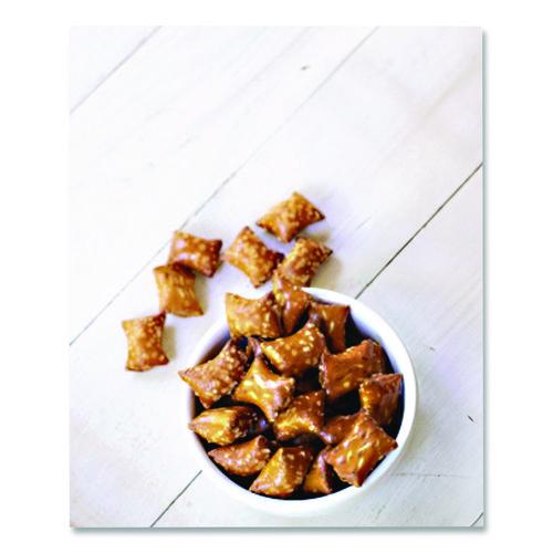 Image of HK Anderson UQF27593 Peanut Butter Filled Pretzel Nuggets, Original, 2.5 Oz Packets, 8/carton