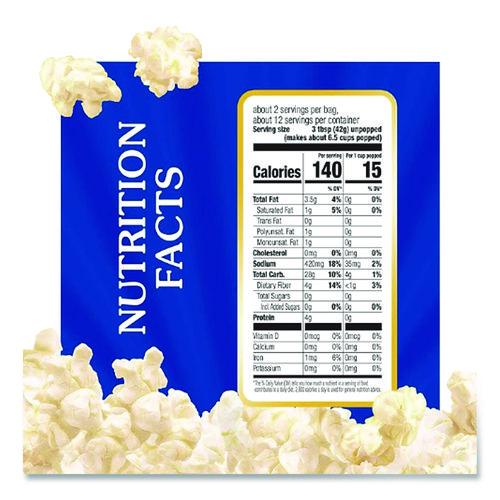 Image of Act II® GOV23243 Microwave Popcorn, Light Butter, 2.75 Oz Bag, 36/carton