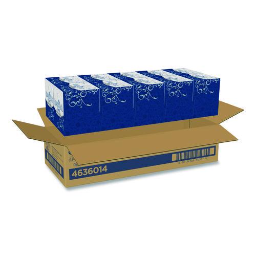 Image of Angel Soft® 4636014 Ps Ultra Facial Tissue, 2-Ply, White, 96 Sheets/box, 10 Boxes/carton