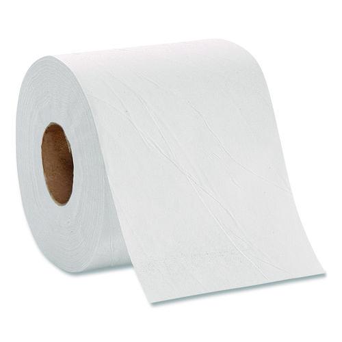 Image of Georgia Pacific® Professional 19448/01 Pacific Blue Basic High-Capacity Bathroom Tissue, Septic Safe, 2-Ply, White, 1,000 Sheets/roll, 48 Rolls/carton
