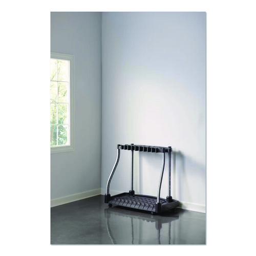 Image of Rubbermaid® 2140834 FastTrack Garage Tool Tower Rack, Plastic, Holds Up to 40 Tools, 38" x 20.5" x 34.4", Black